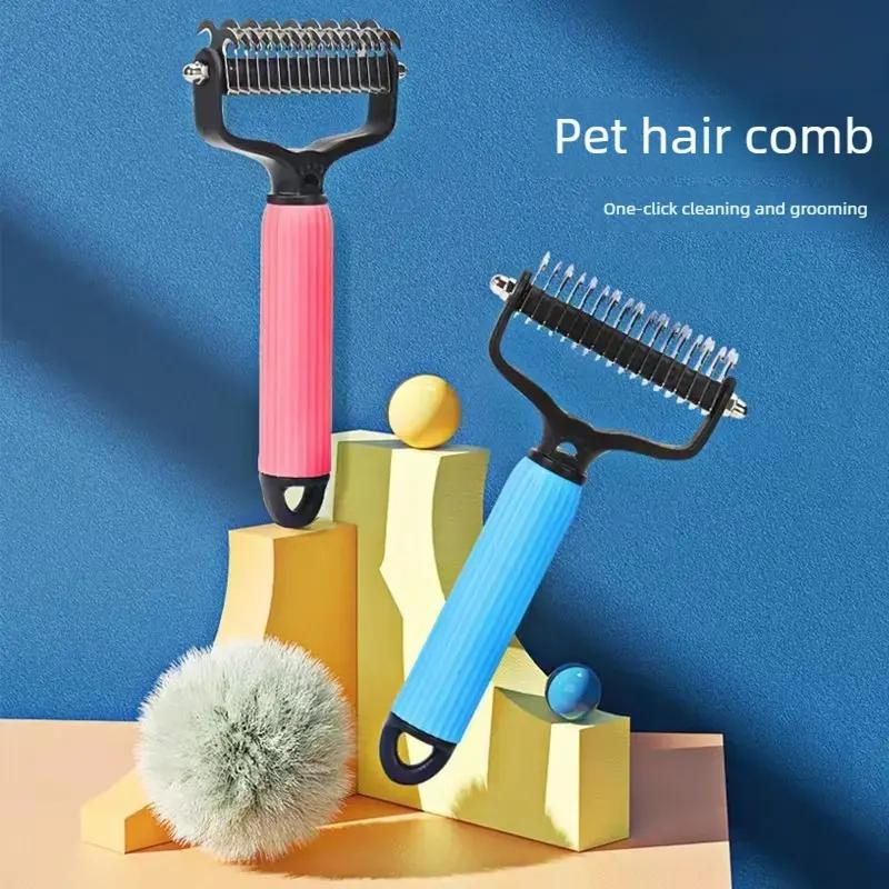 Pet Hair Detangling Comb For Cats And Dogs