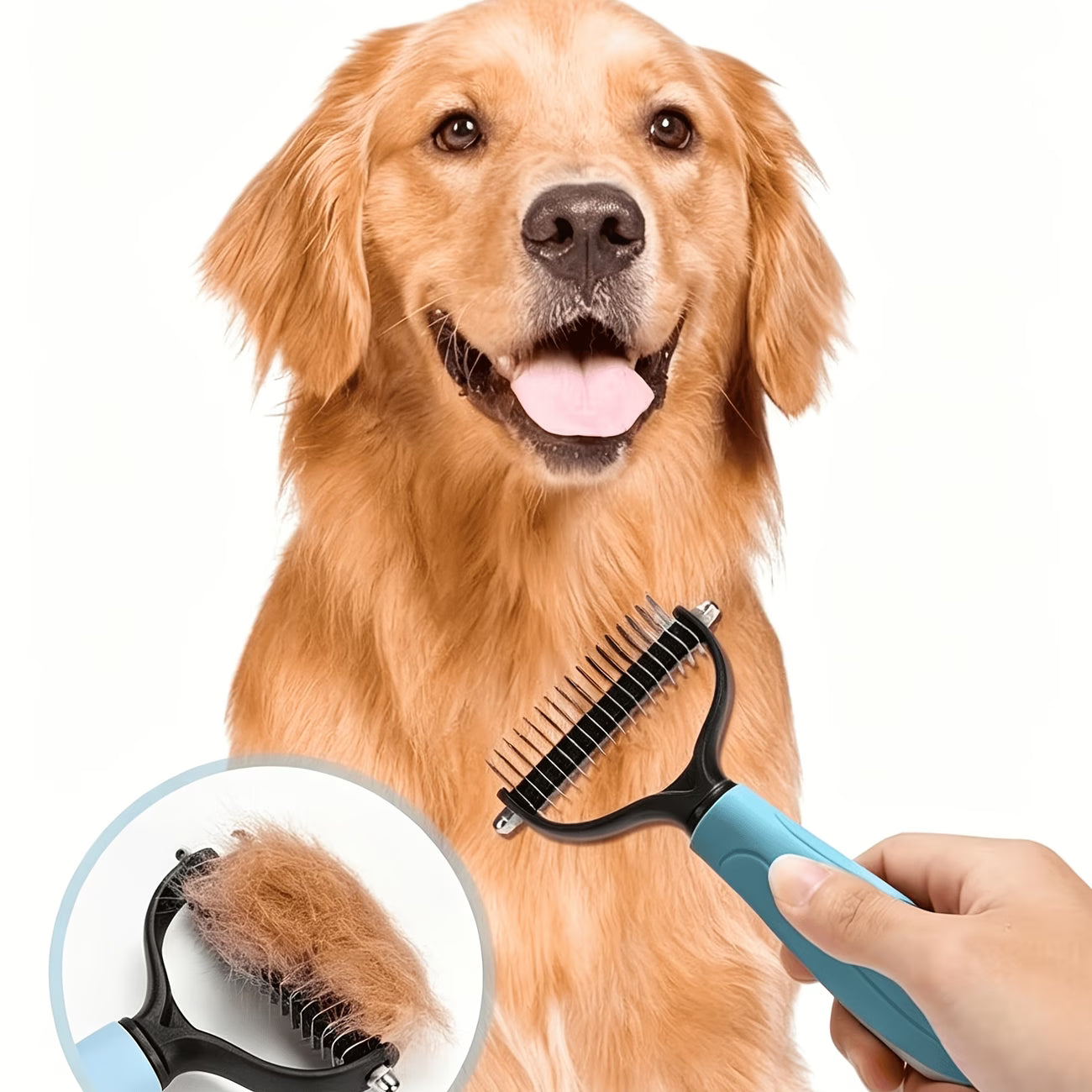 Pet Hair Detangling Comb For Cats And Dogs