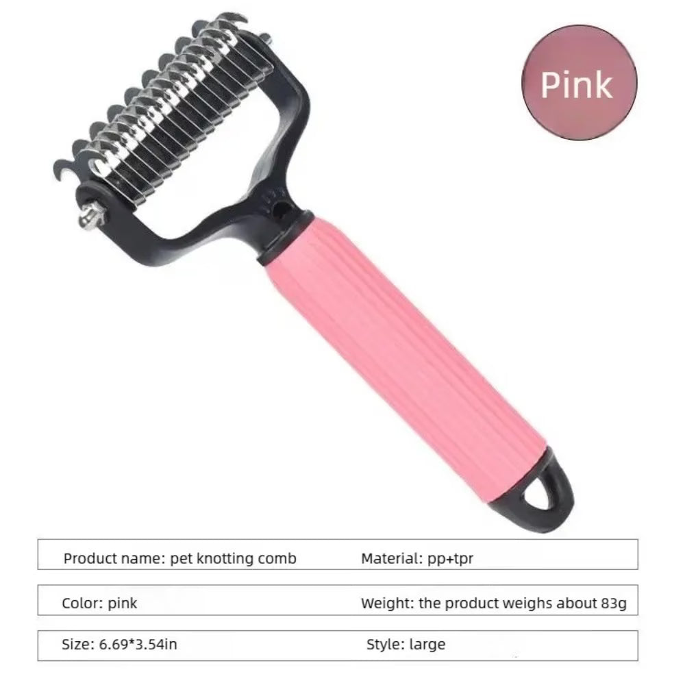 Pet Hair Detangling Comb For Cats And Dogs
