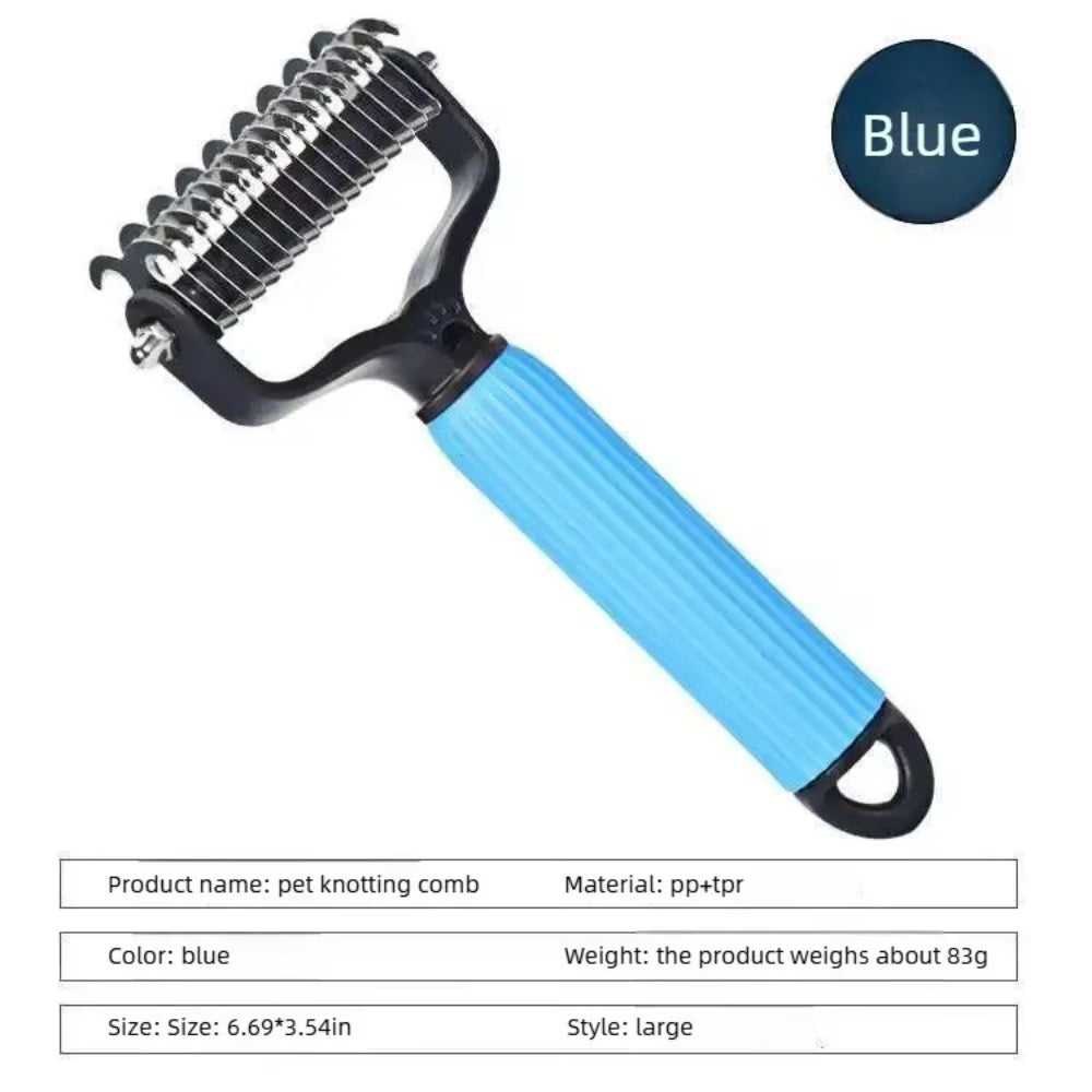 Pet Hair Detangling Comb For Cats And Dogs