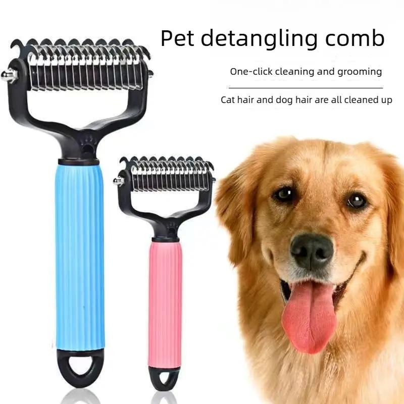 Pet Hair Detangling Comb For Cats And Dogs