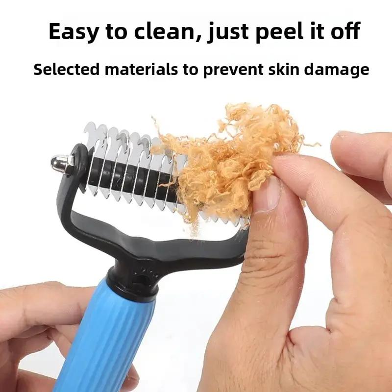 Pet Hair Detangling Comb For Cats And Dogs